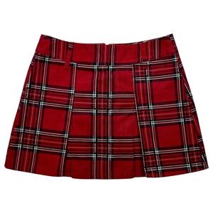 Vintage Y2K Dickies Plaid Mini Skirt